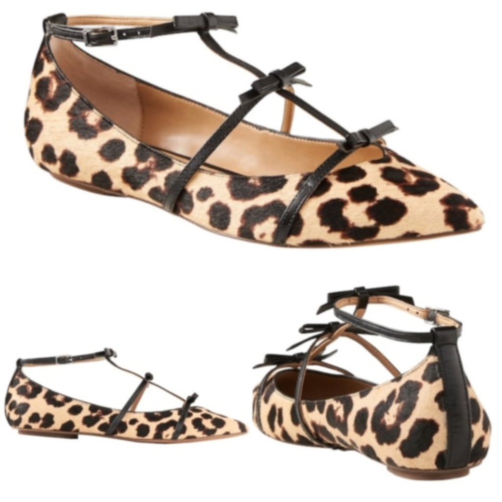 Banana Republic Triple-Bow Flat 10